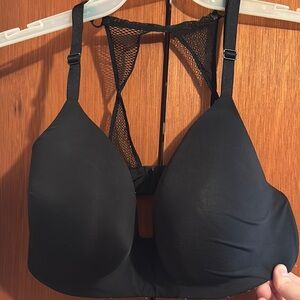 Victoria Secret Bra NO Underwire Black Lace 38DD